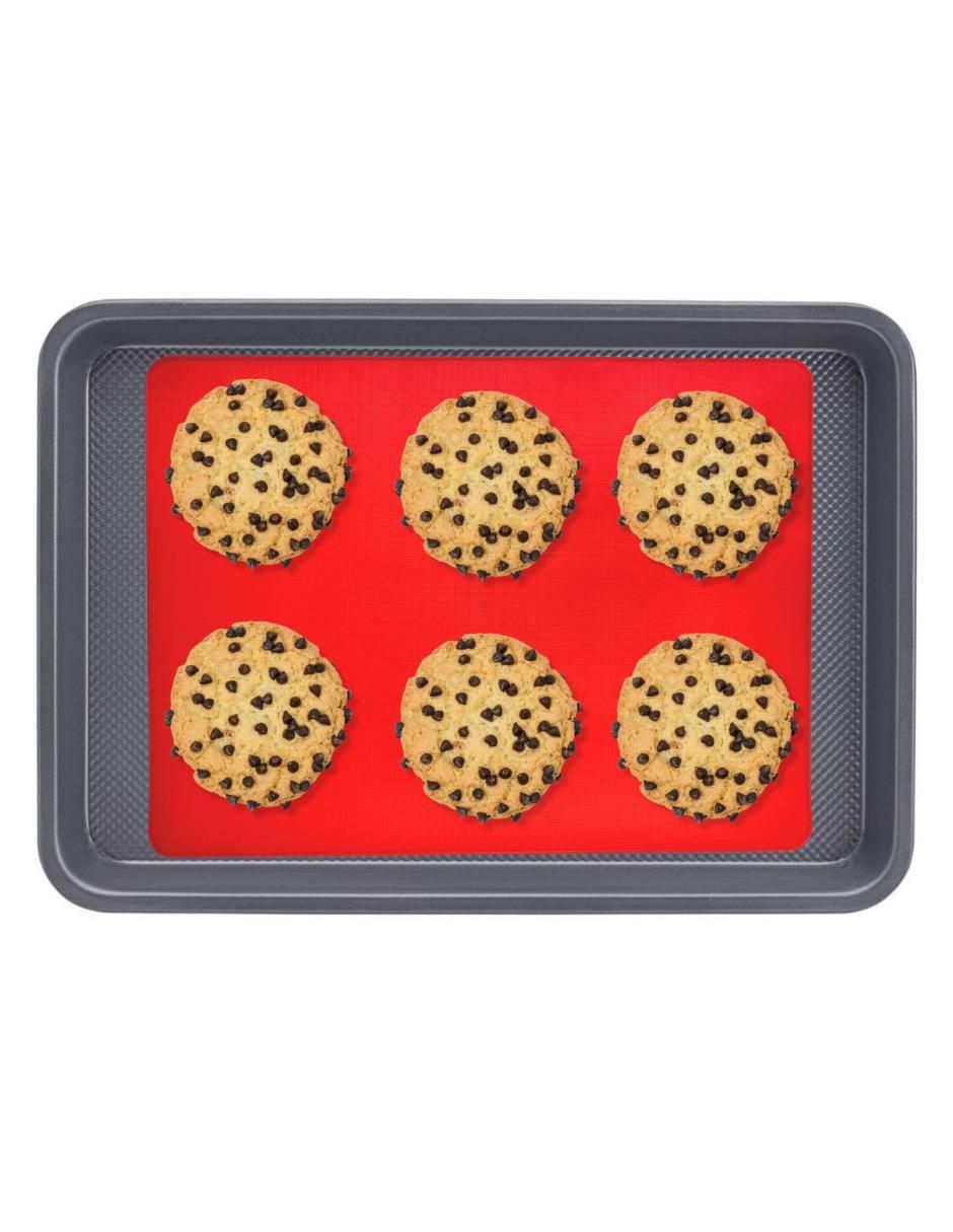 Molde galletas silicón rectangular 2