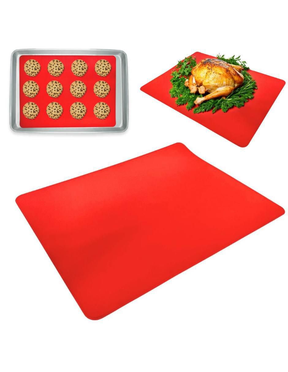 Molde galletas silicón rectangular 7