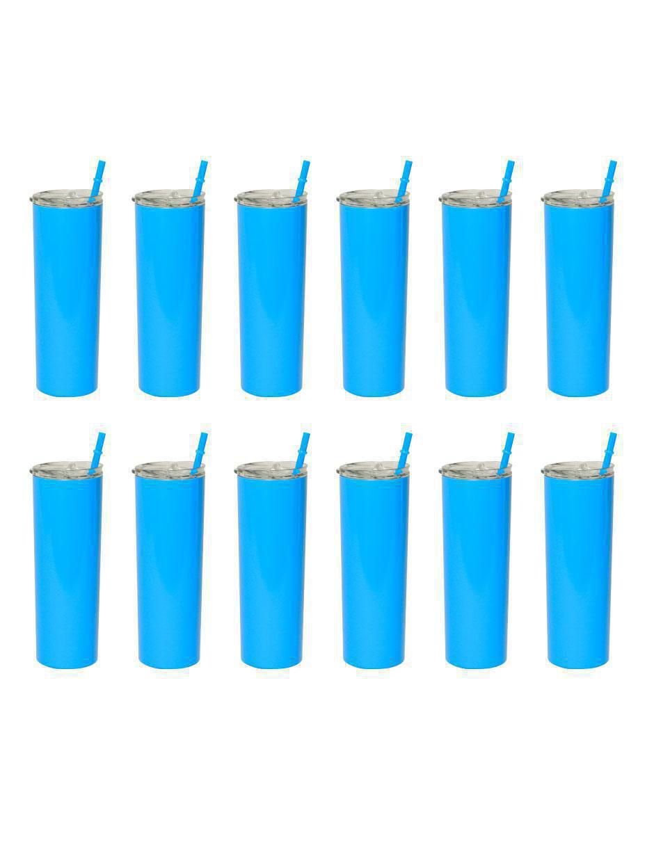 Termo de acero inoxidable con tapa a presión 591 ml