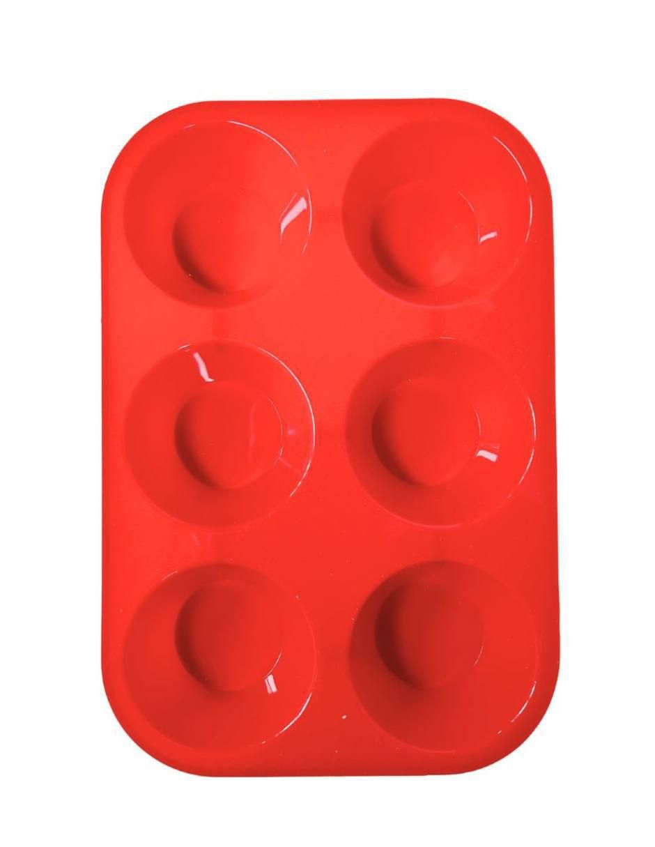 Molde cupcake silicón rectangular 3