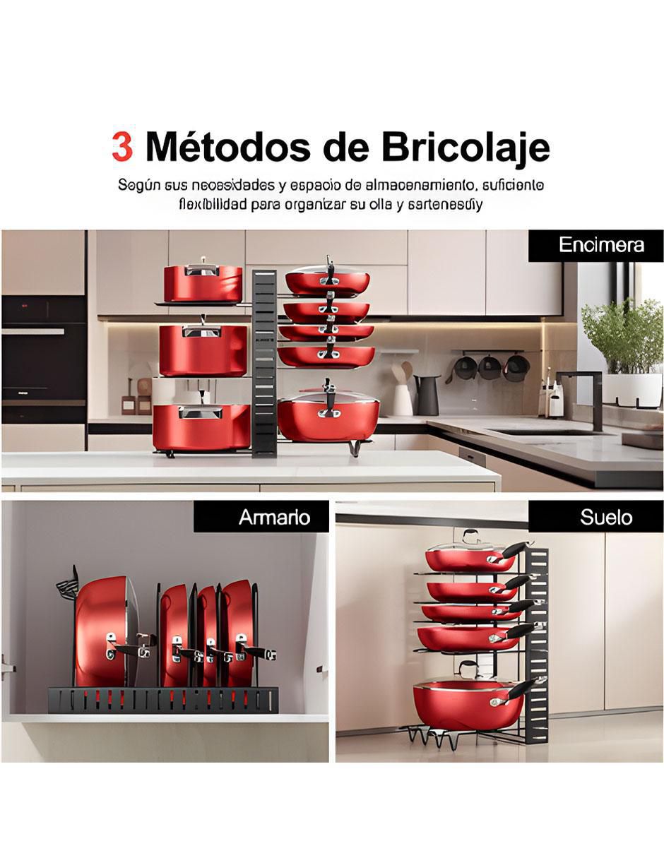 Organizador de utensilios cocina armable 3