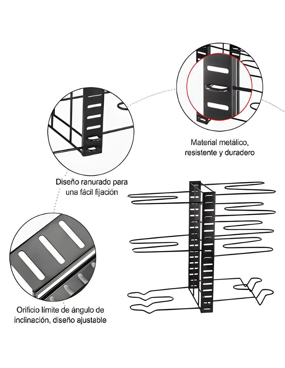 Organizador de utensilios cocina armable 5