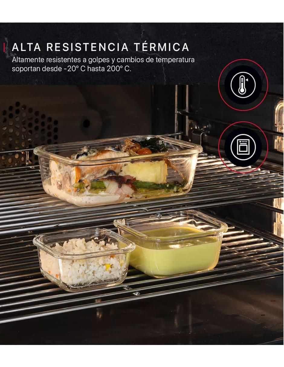 Set contenedores genérica de vidrio 10 piezas