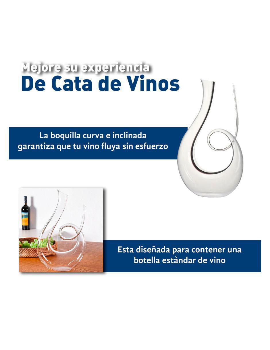 Decantador de vidrio