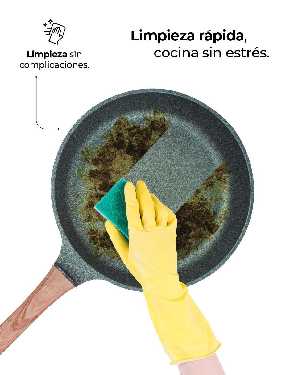 Set de sartenes de jade 3 piezas