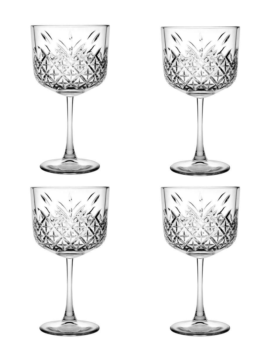 Copa para gin Timeless de vidrio 4 piezas Copa para gin Timeless de vidrio 4 piezas