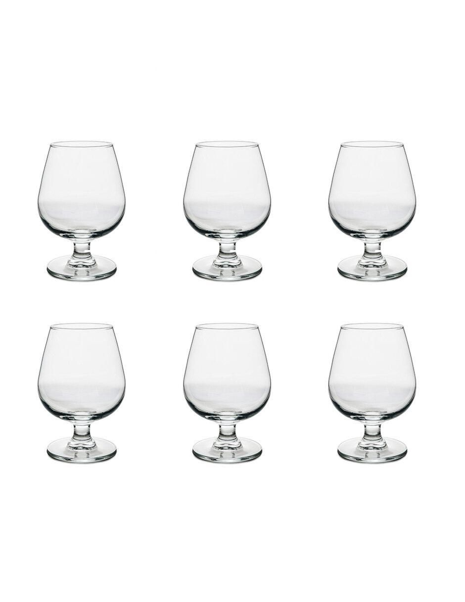Copa para coñac Arcoroc de vidrio 6 piezas