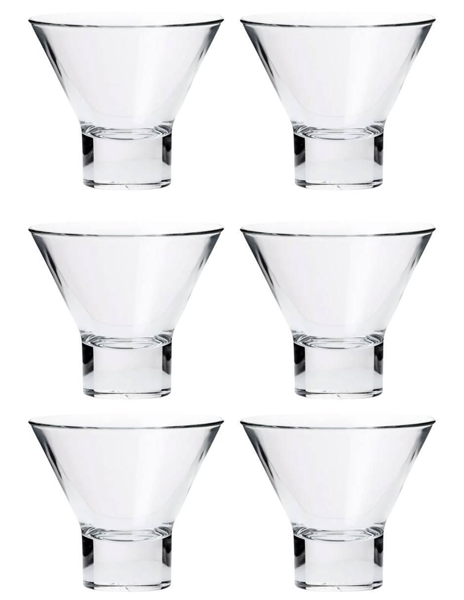 Set de vasos para agua Serie V de vidrio con 6 piezas Set de vasos para agua Serie V de vidrio con 6 piezas