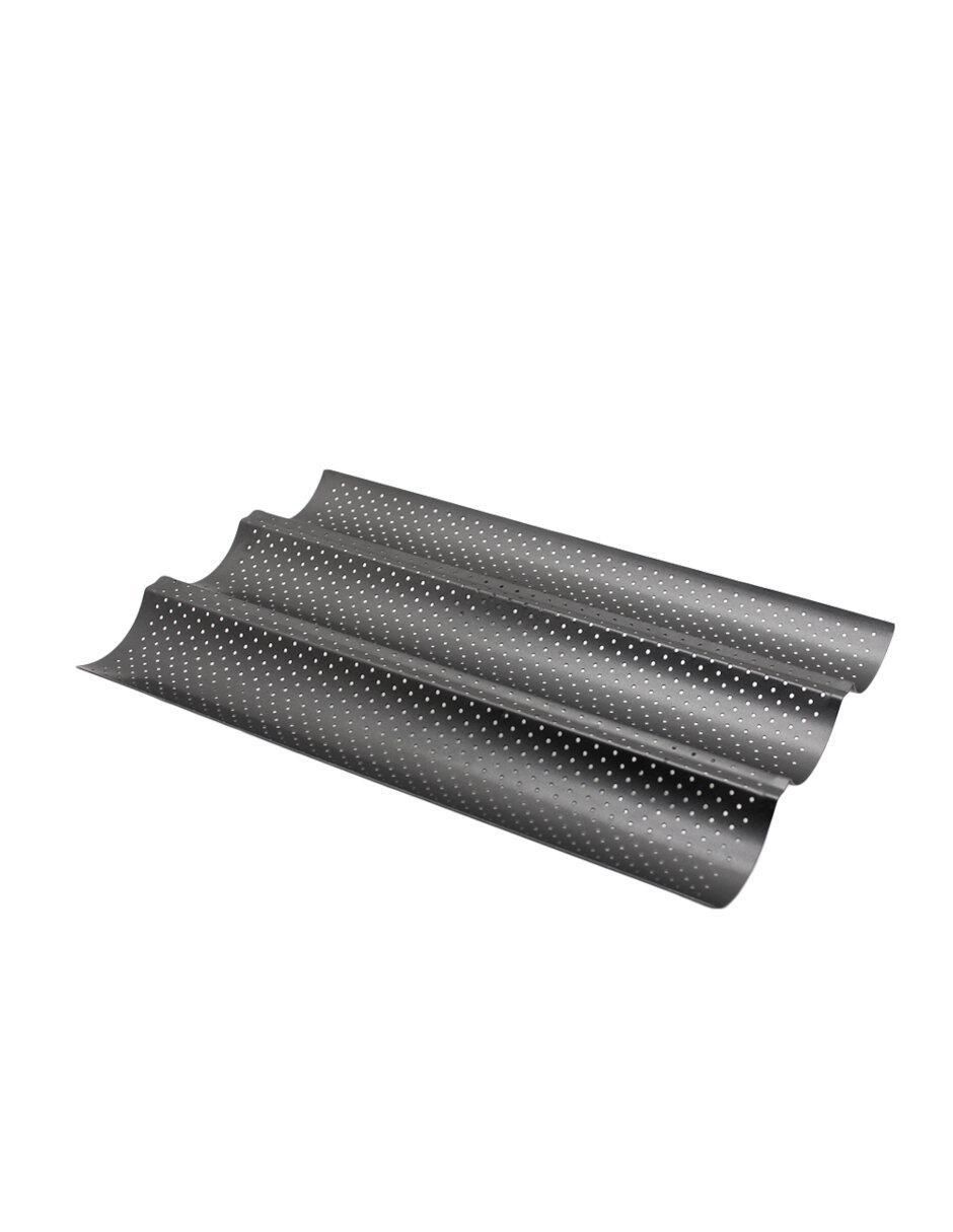 Molde pan acero rectangular