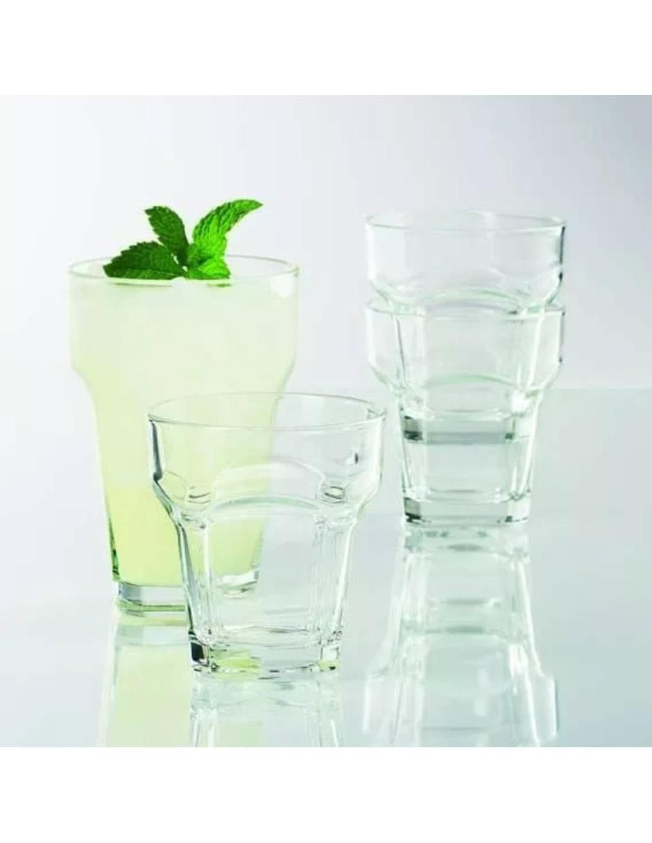 Set de vasos para agua San Marco de vidrio con 6 piezas 2