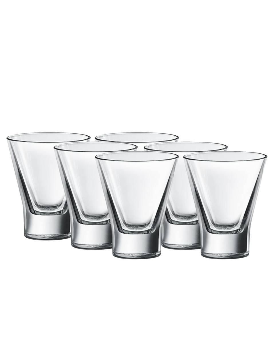 Set de vasos para agua Serie V de vidrio con 6 piezas 1