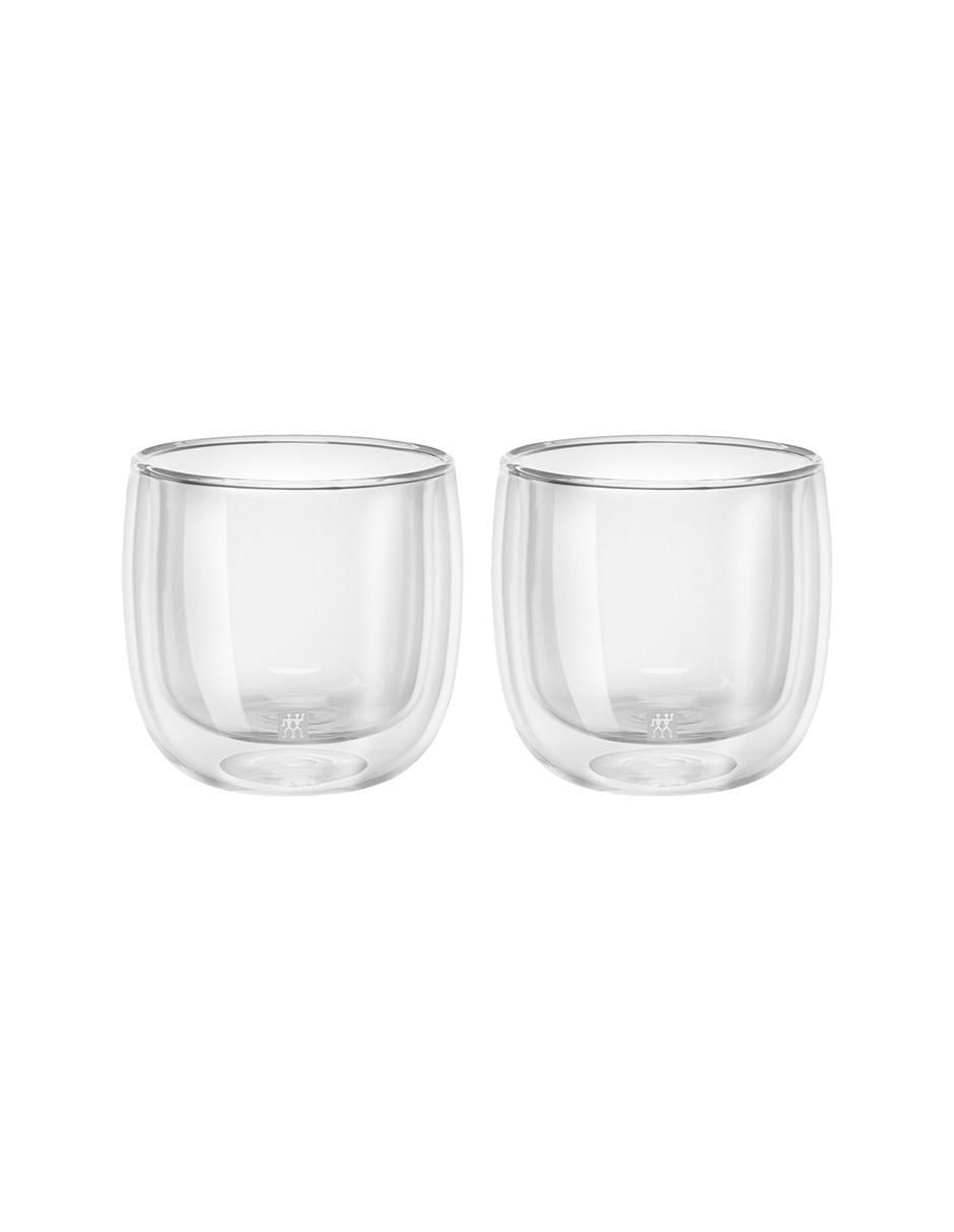 Set de vasos para agua Sorrento de vidrio con 2 piezas