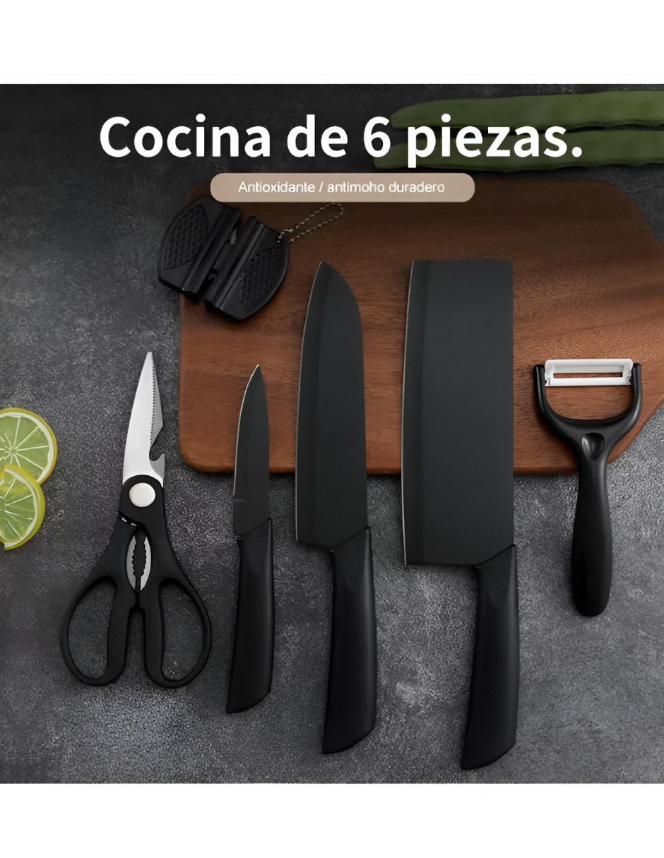 Set de cuchillos utilitario 6 piezas
