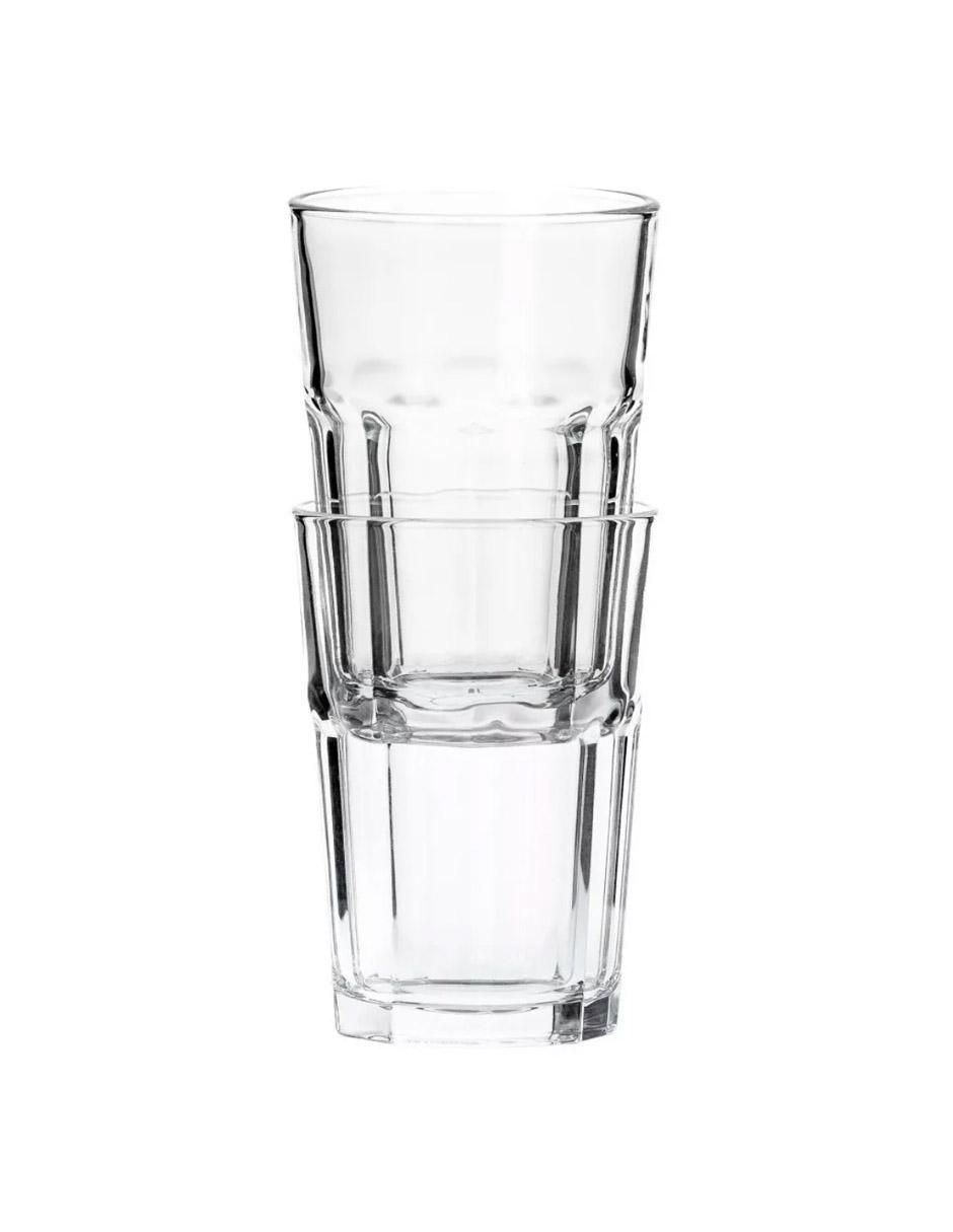 Set vasos London de vidrio con 6 piezas
