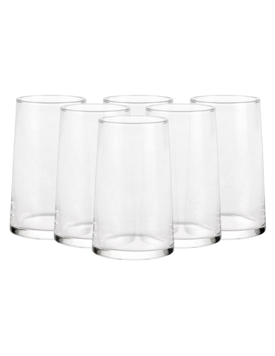Set de vasos para agua Elixir de vidrio con 6 piezas Set de vasos para agua Elixir de vidrio con 6 piezas