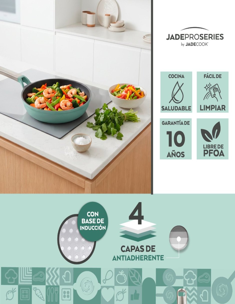Sartén Pro Series de aluminio anodizado 7