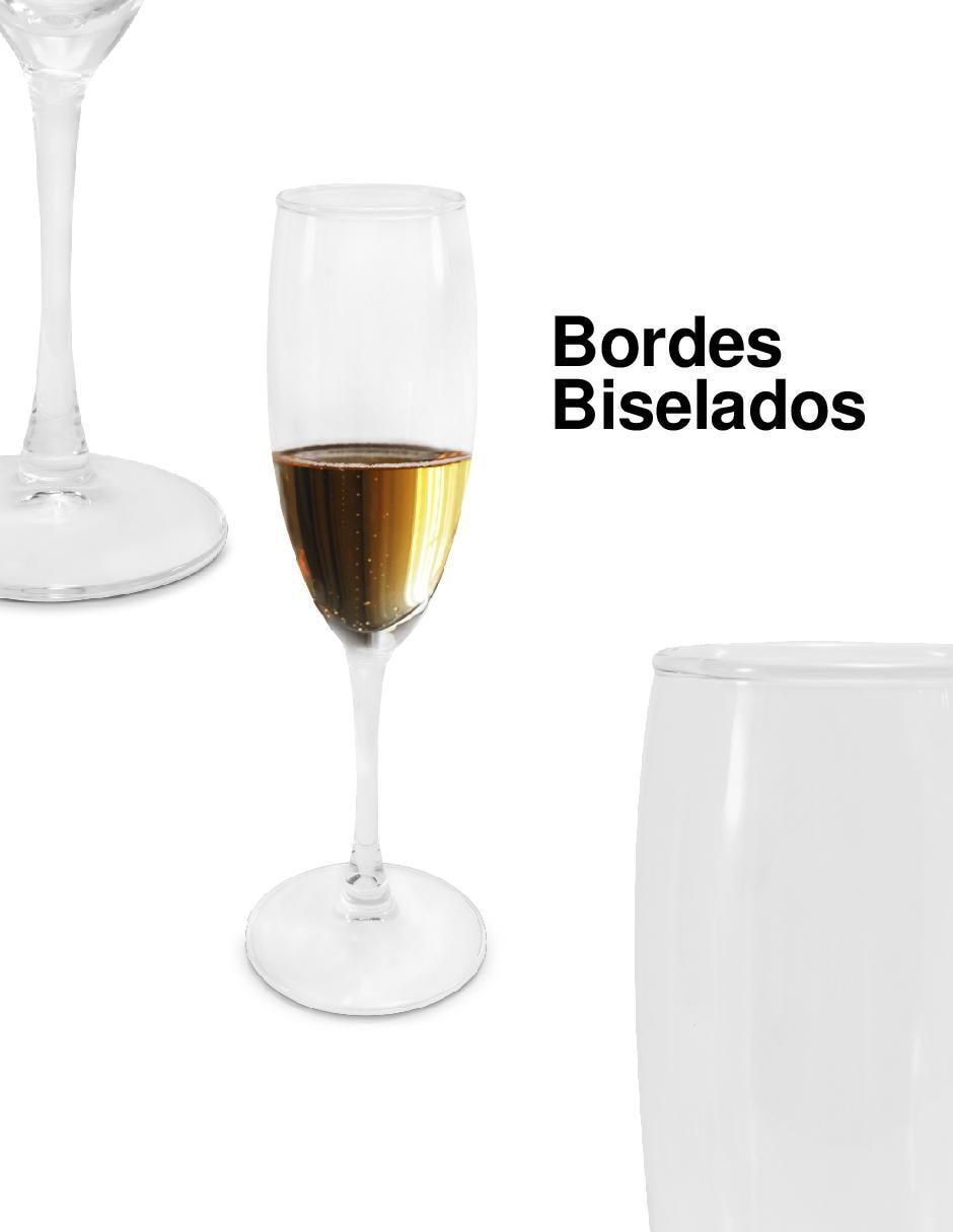 Copa para champán de vidrio 6 piezas