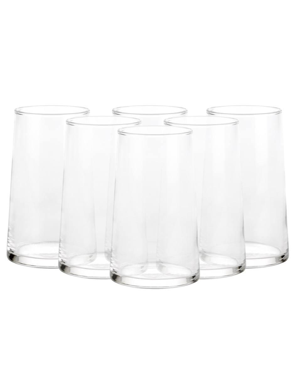 Set de vasos para agua Elixir de vidrio con 6 piezas Set de vasos para agua Elixir de vidrio con 6 piezas