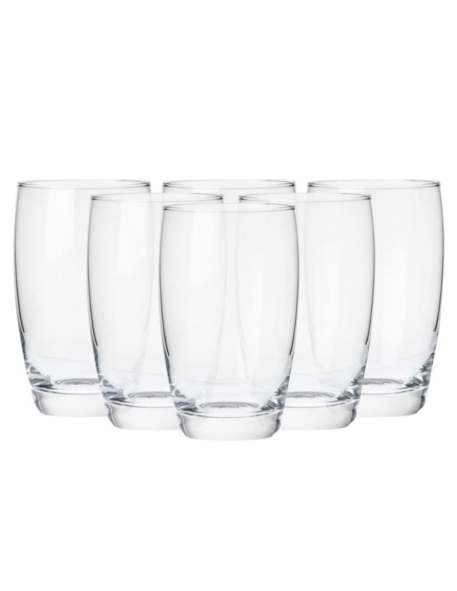 Set de vasos para agua Aurelia de vidrio con 6 piezas