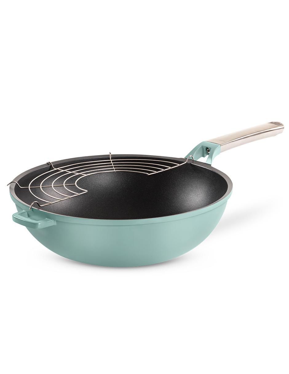 Sartén Wok Pro Series de aluminio anodizado 1