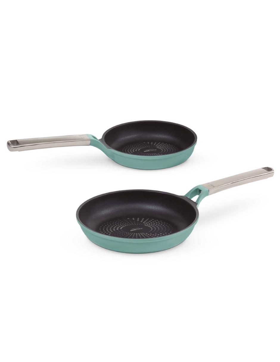 Set de sartenes Jade Pro Series de aluminio anodizado 2 piezas