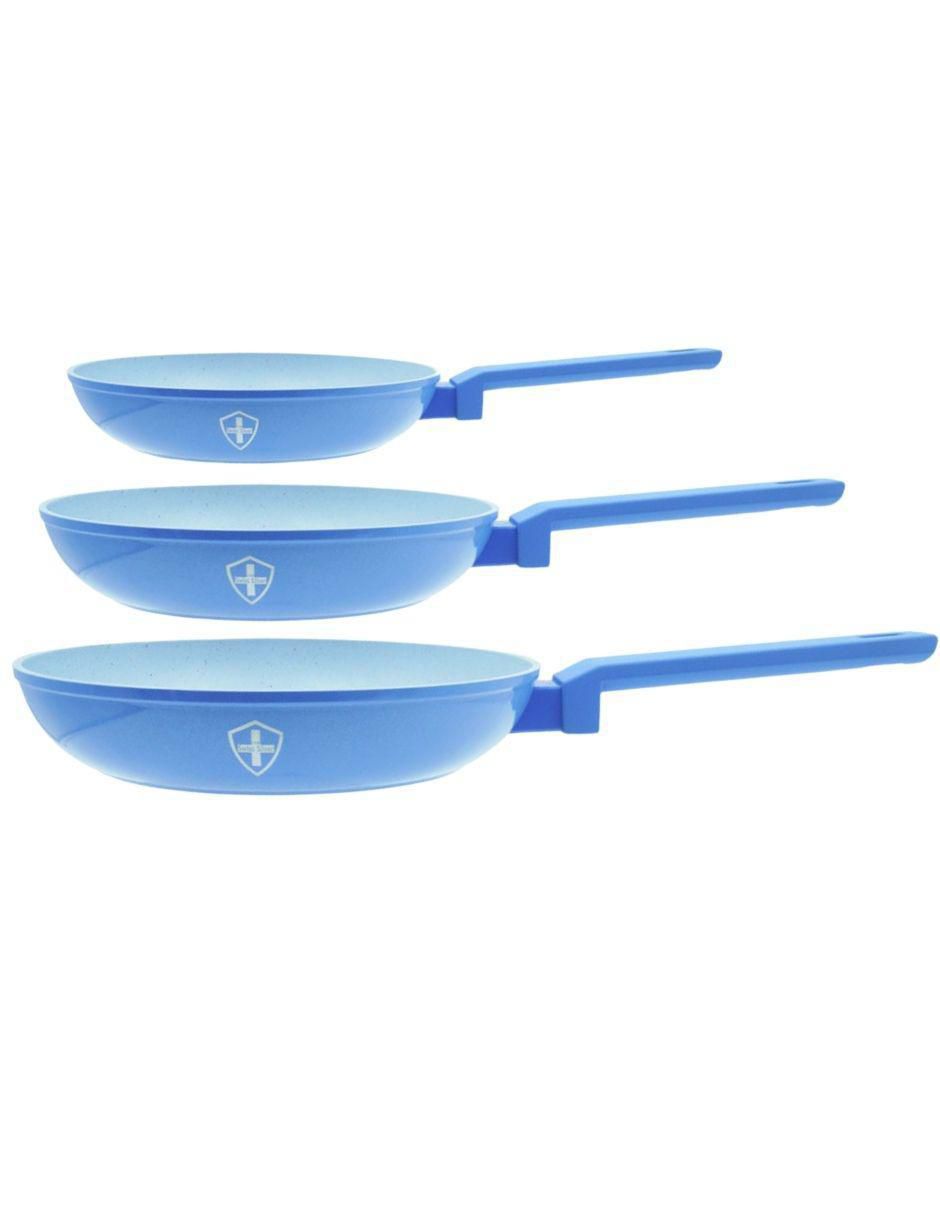Set de sartenes Swiss Mármol de aluminio esmaltado 3 piezas Set de sartenes Swiss Mármol de aluminio esmaltado 3 piezas