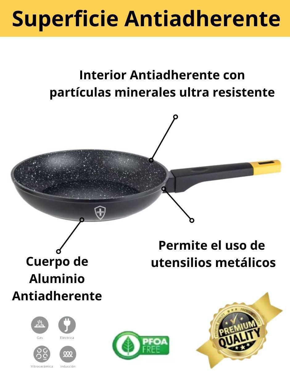 Set de sartenes de aluminio esmaltado 3 piezas 3