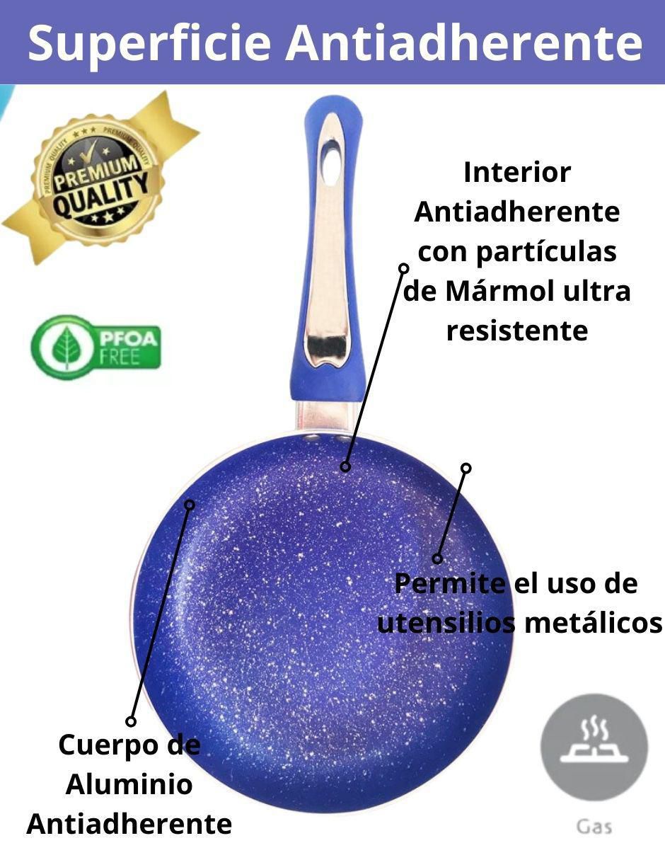 Set de sartenes Cooks Master de aluminio 3 piezas 6