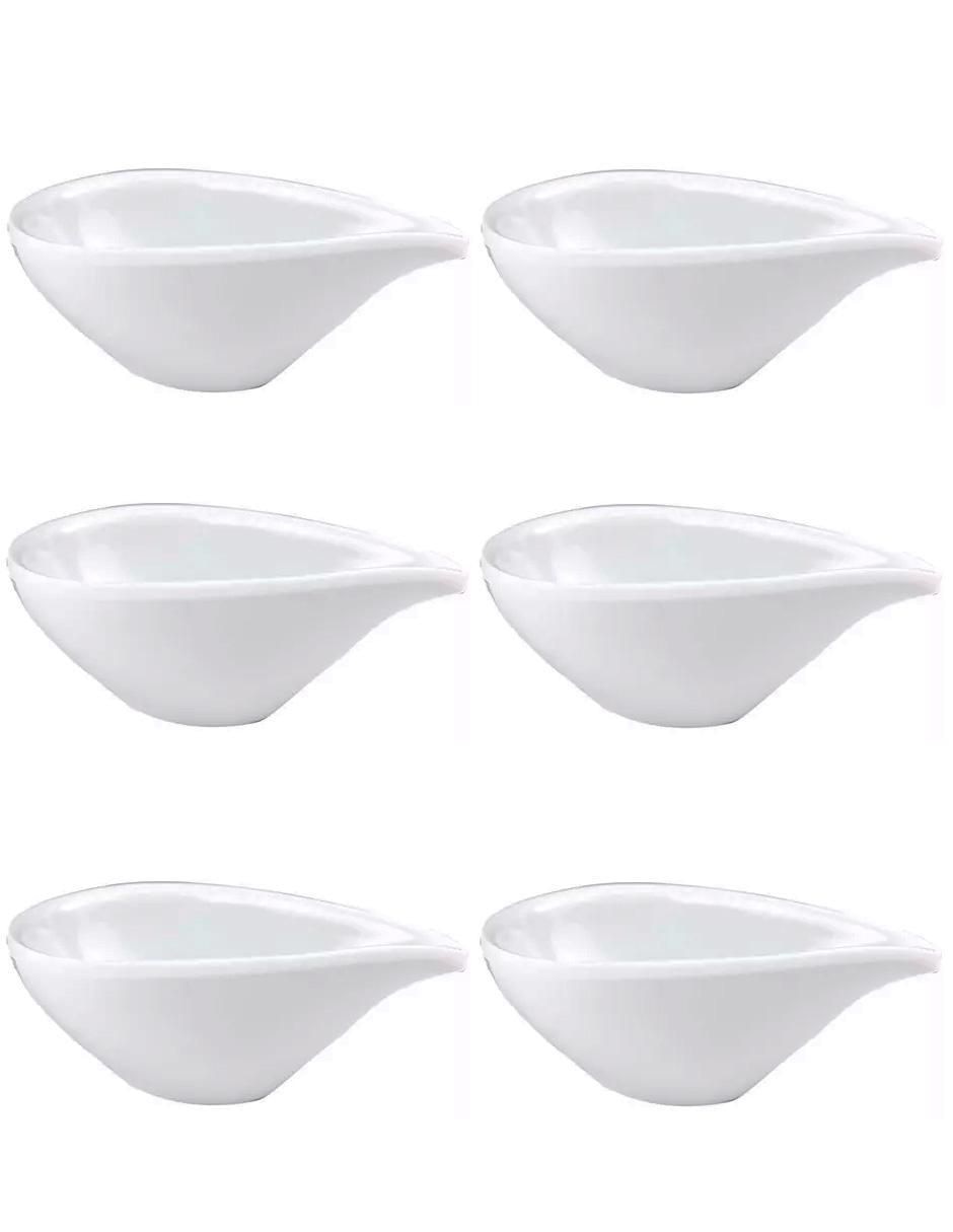 Set ramekin plástico 6 piezas