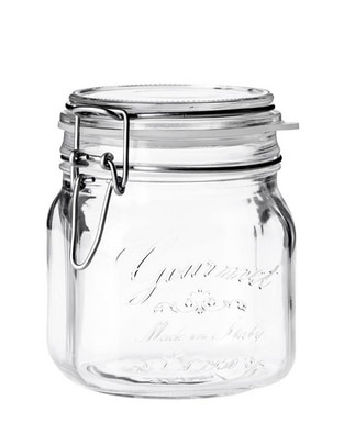 Contenedor gourmet de vidrio 1 pieza Contenedor gourmet de vidrio 1 pieza