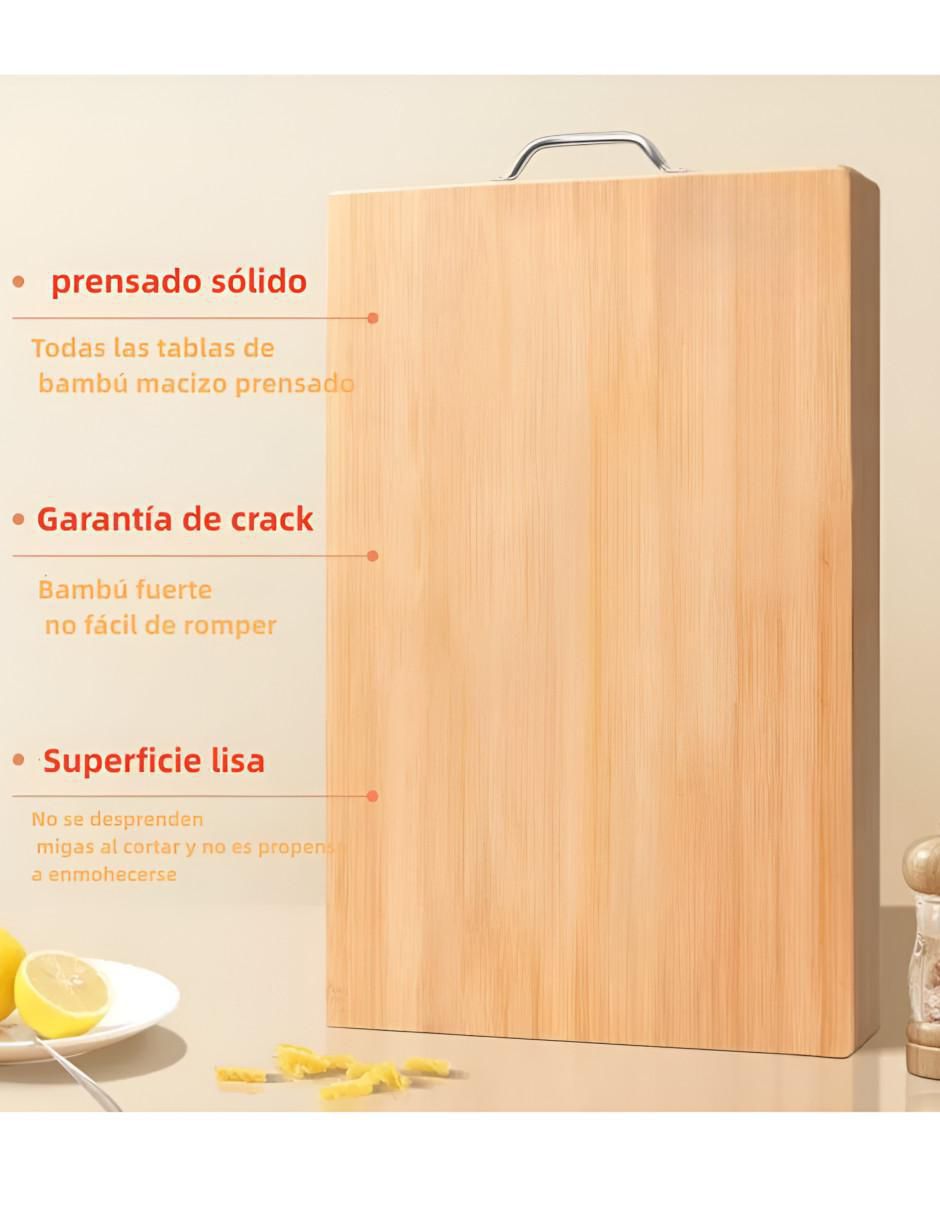 Set tabla para picar de bambú 2