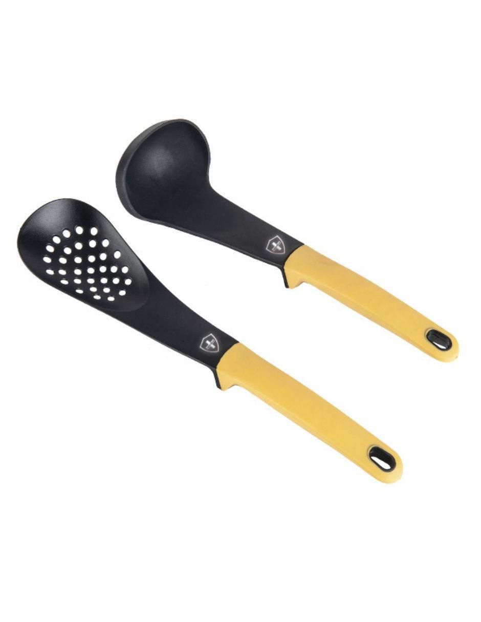 Batería de cocina de aluminio antiadherente minerales naturales 10 piezas 9