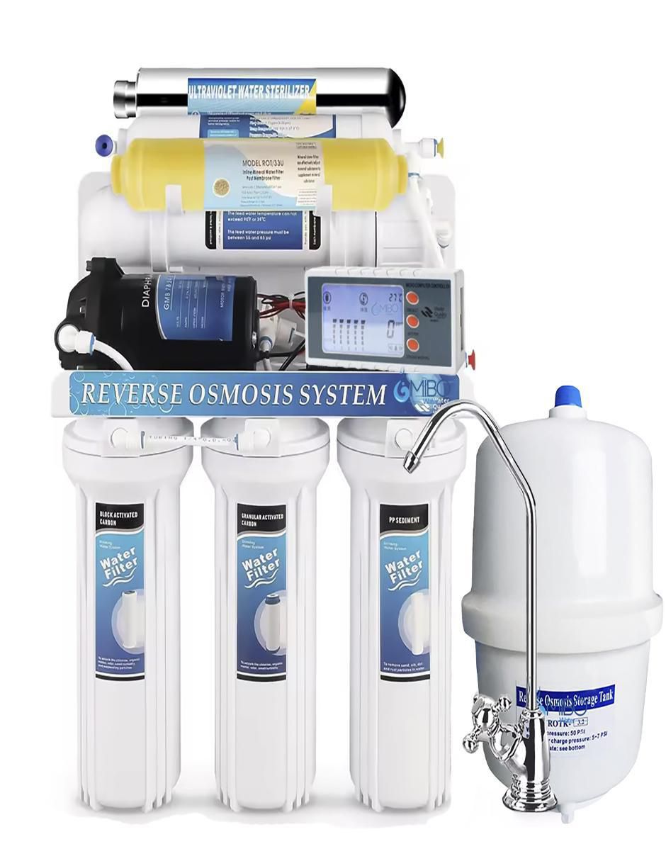 Filtro purificador de agua Mibo Water OI 7 Etapa Mineral Dis
