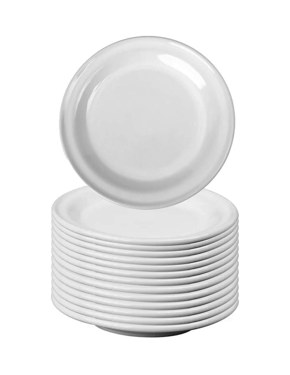 Plato postre de cerámica 12 piezas 1