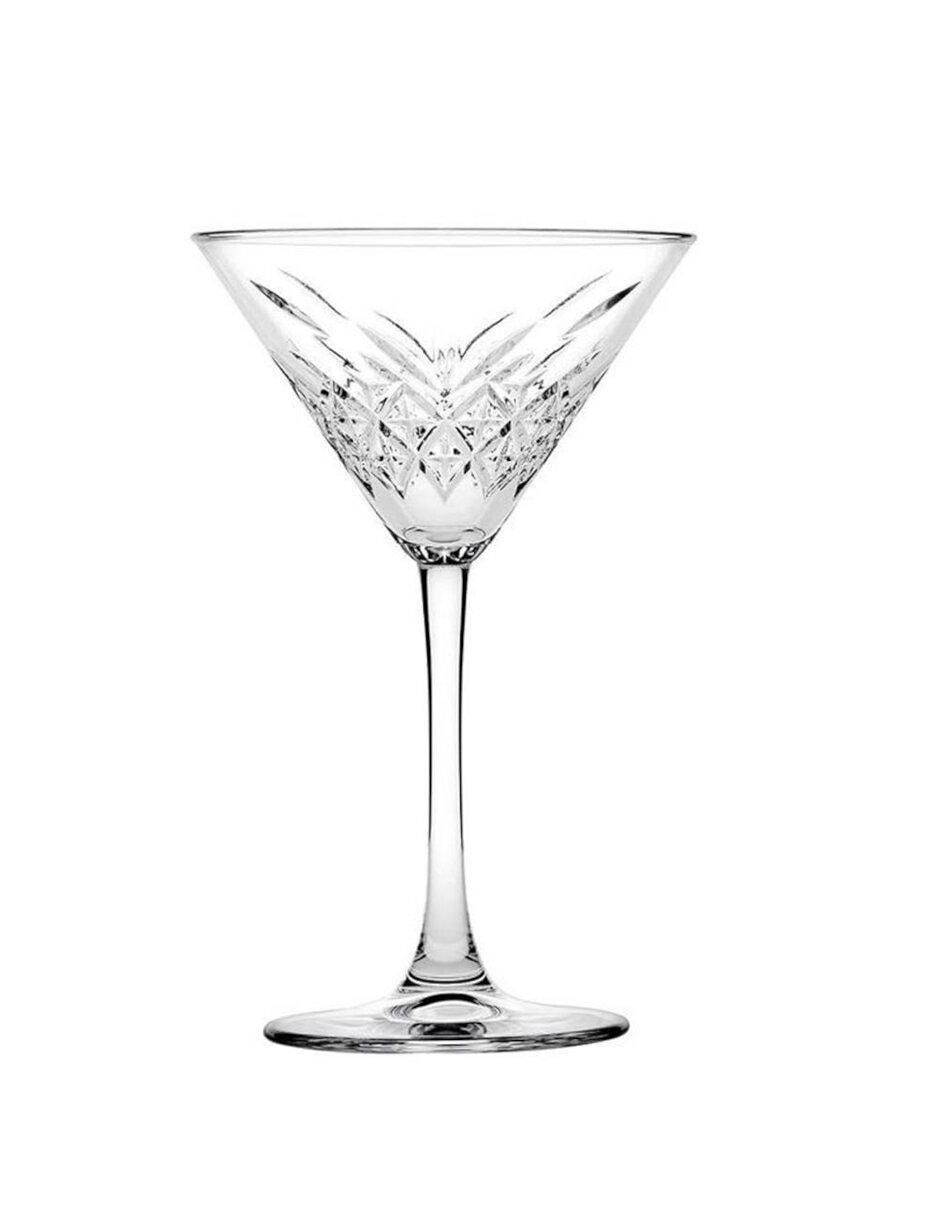 Copa para martini de vidrio 12 piezas 4