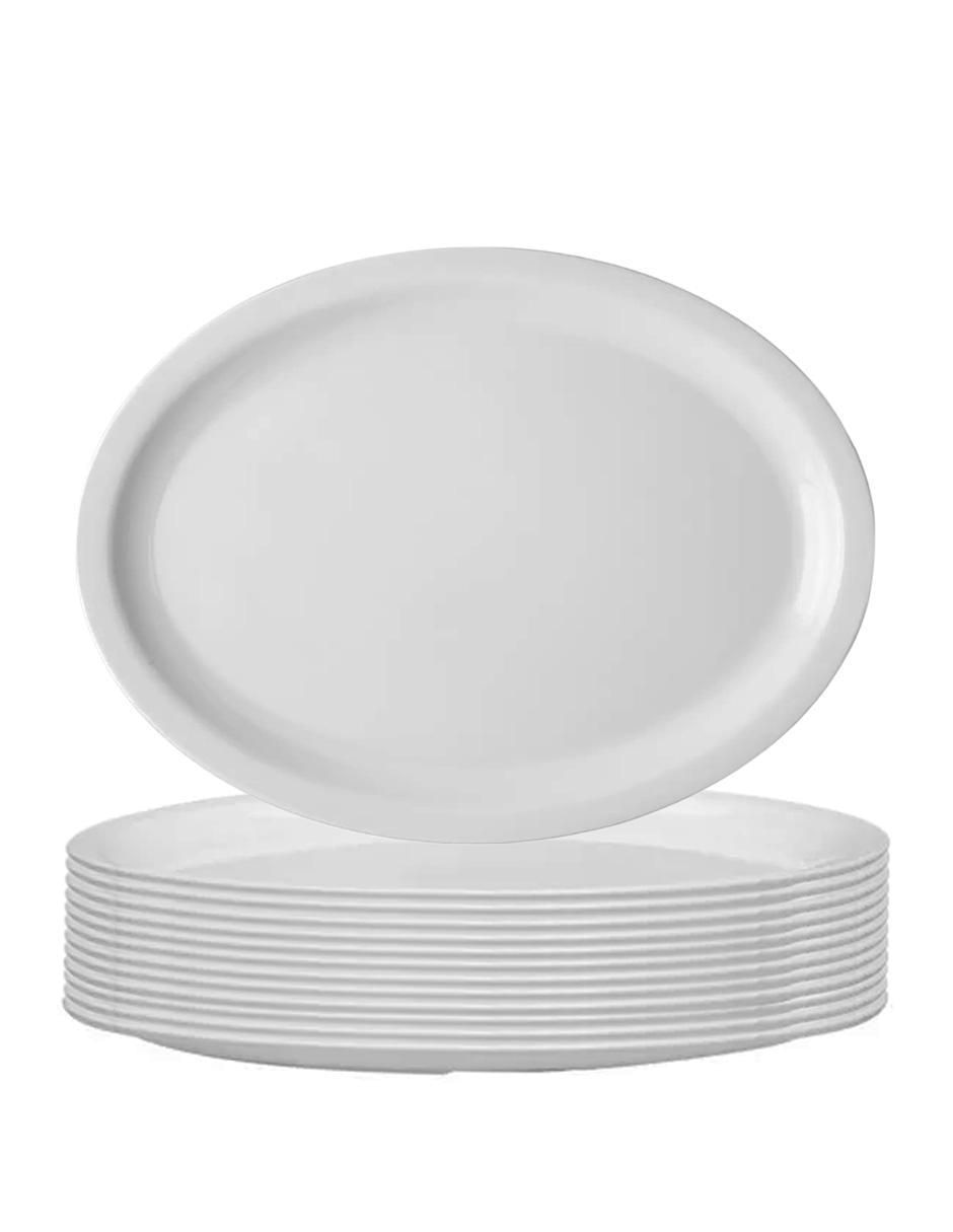 Plato trinche de melamina 12 piezas 1