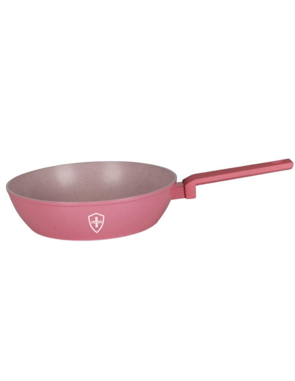 Batería de cocina de aluminio antiadherente minerales naturales 10 piezas 2