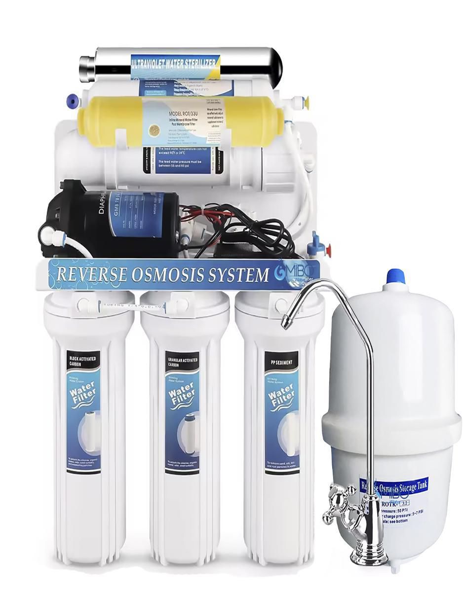Filtro purificador de agua Mibo Water 7 etapas UV mineral