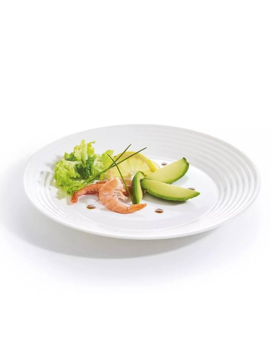 Plato trinche Luminarc Harena de vidrio 4 piezas