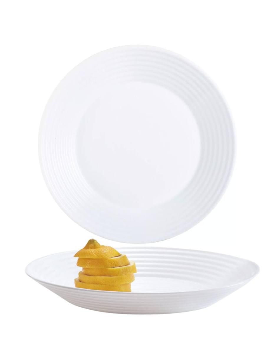 Plato sopa Luminarc Harena de vidrio 4 piezas