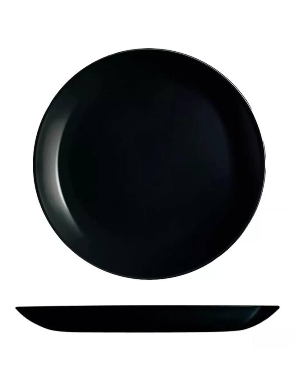 Plato trinche Luminarc Diwali de vidrio 4 piezas