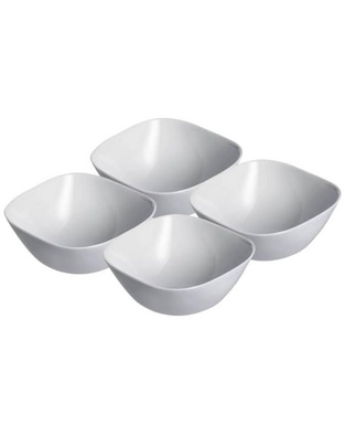 Plato ensalada Luminarc Carine de vidrio 4 piezas