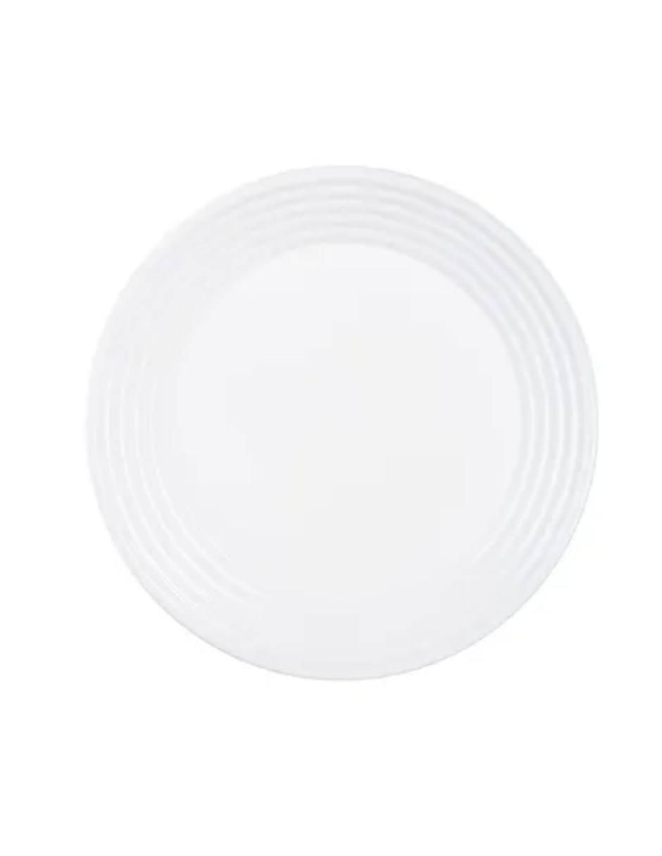 Plato postre Harena de vidrio 4 piezas