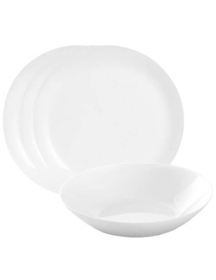 Plato sopa Luminarc Diwali de vidrio 4 piezas