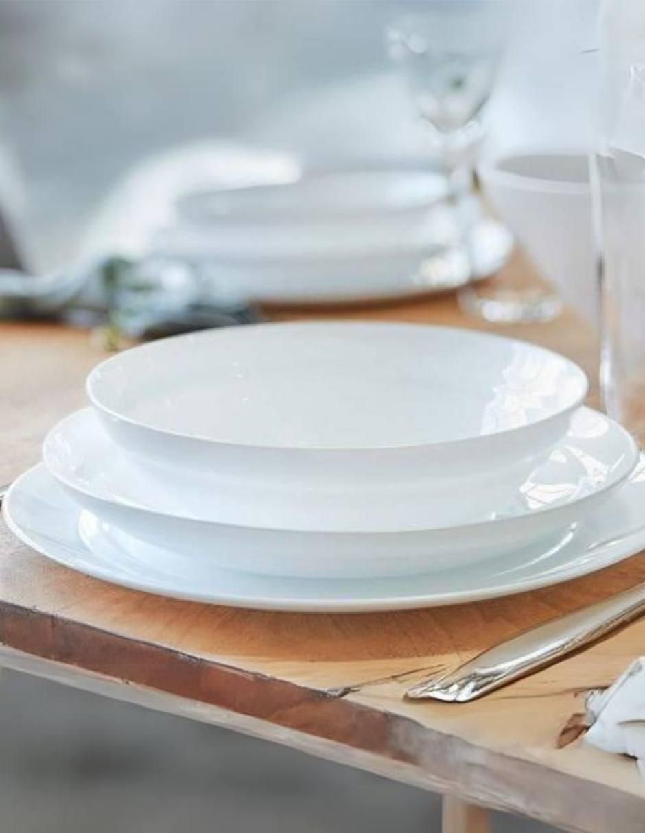 Plato sopa Luminarc Diwali de vidrio 4 piezas
