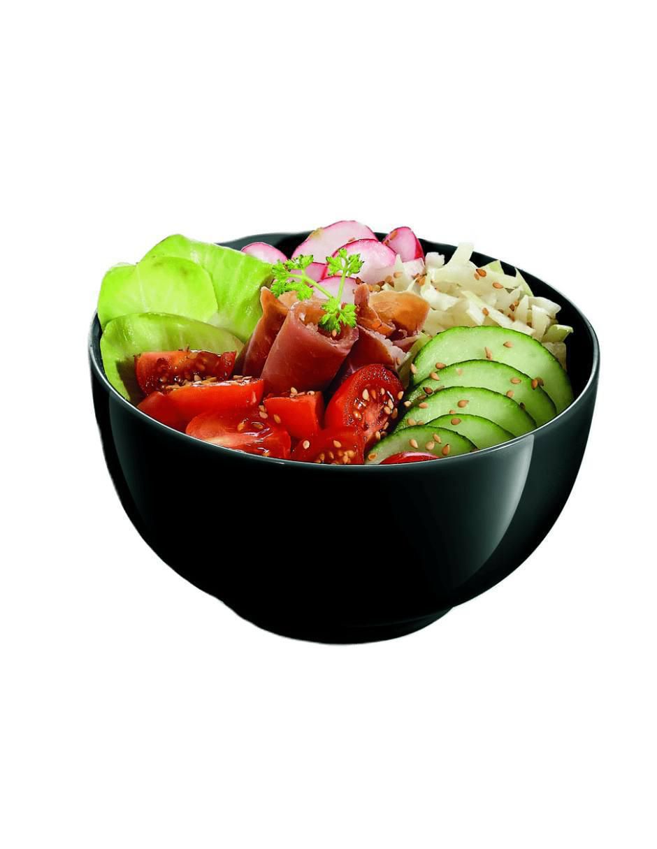 Plato ensalada Diwali de vidrio 4 piezas