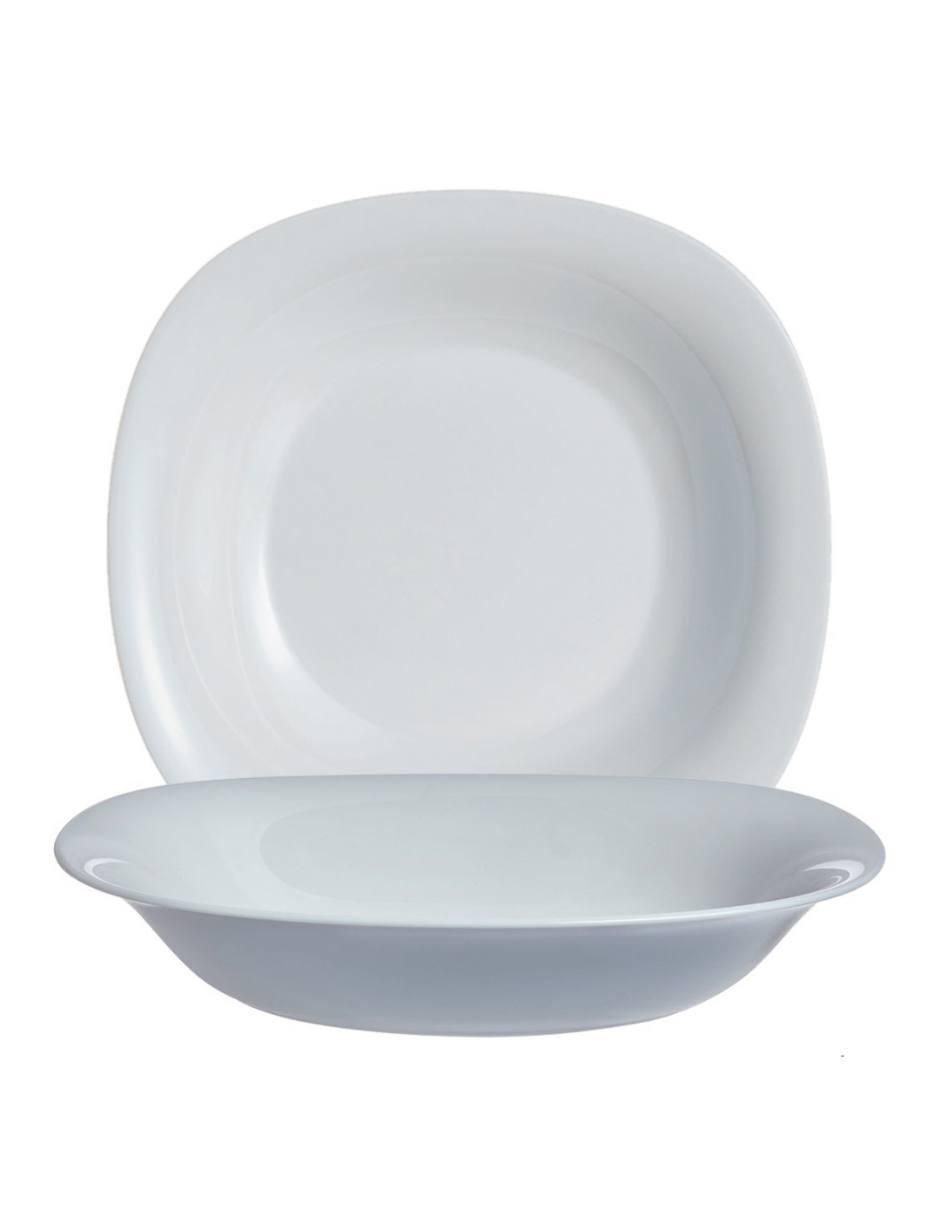 Plato sopa Carine de vidrio 4 piezas 3