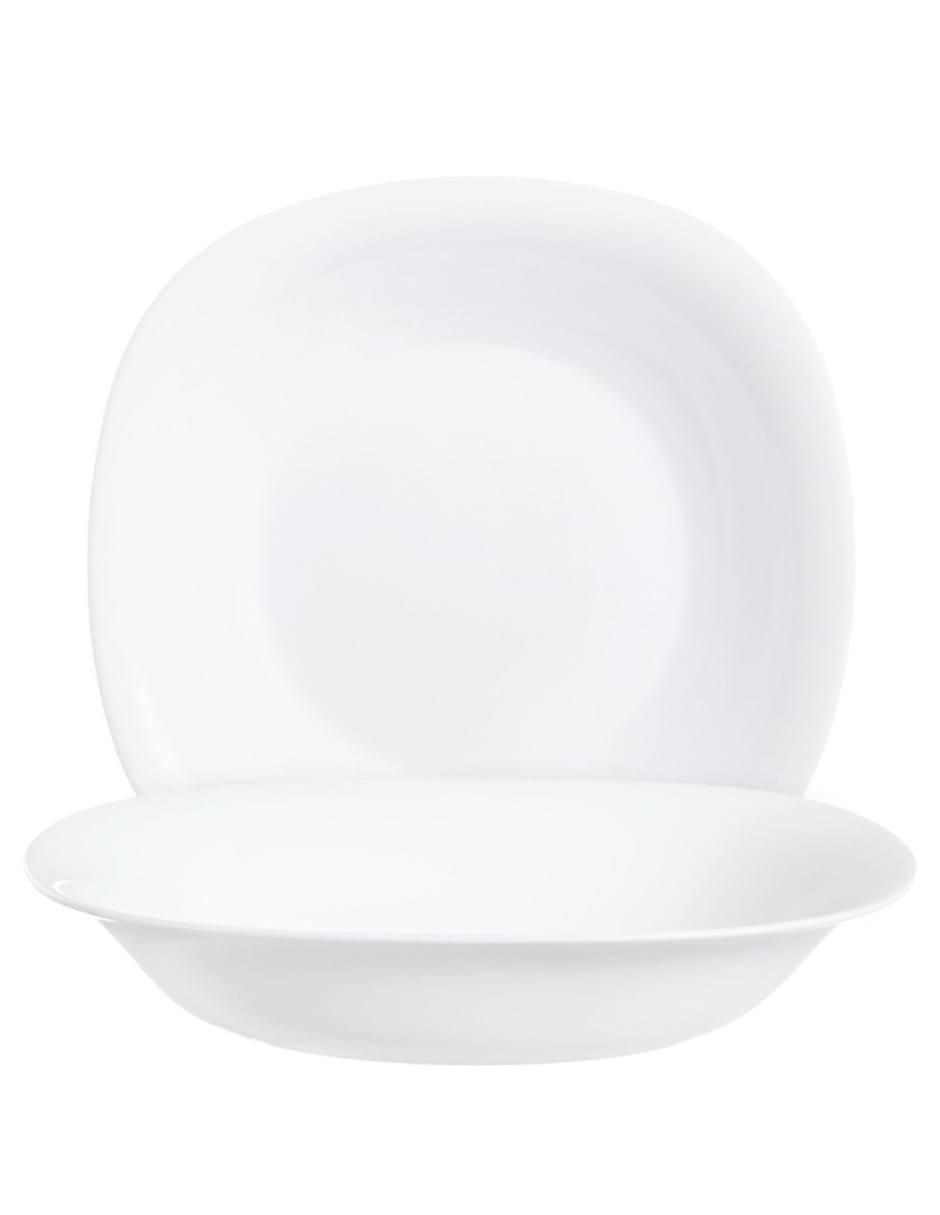 Plato sopa Luminarc Carine de vidrio 4 piezas