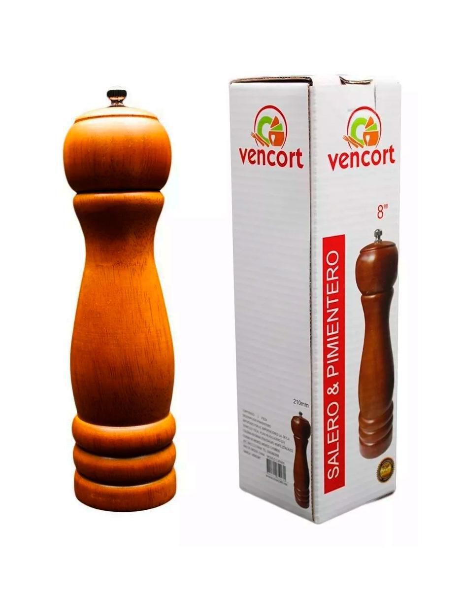 Set salero y pimentero de madera