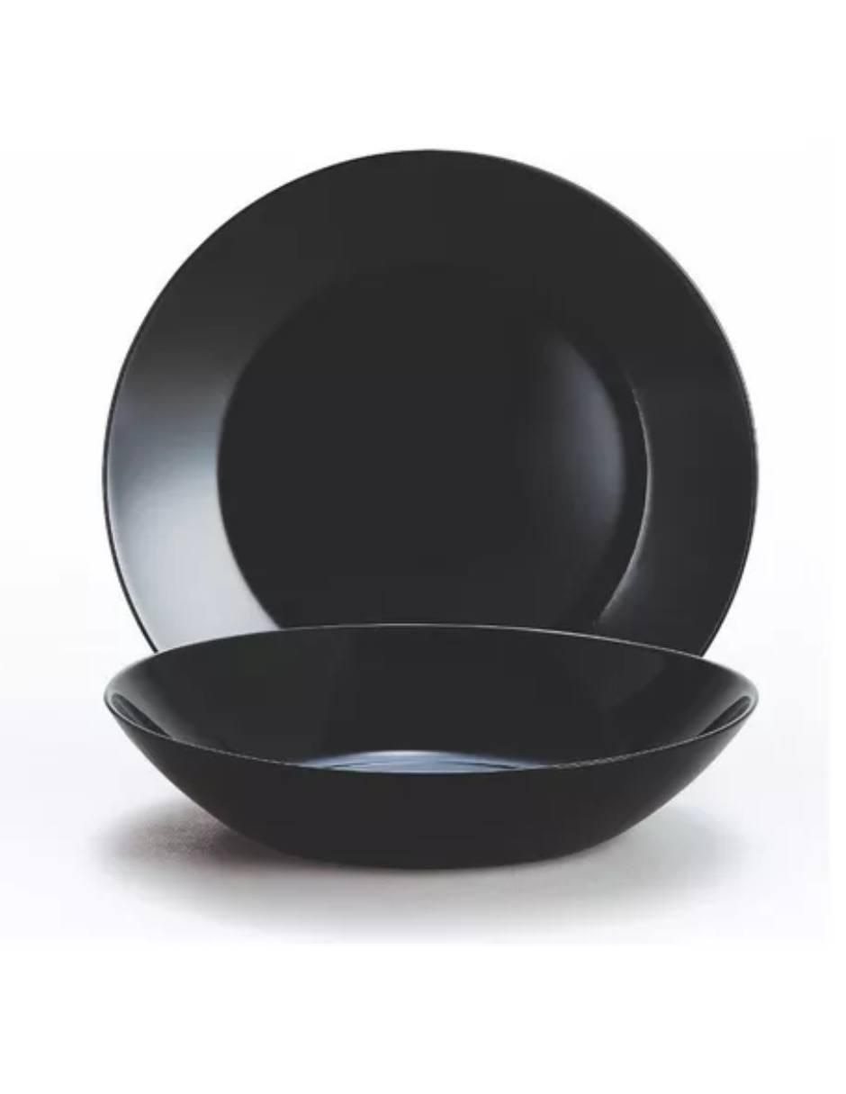 Plato sopa Zelie de vidrio 4 piezas 3